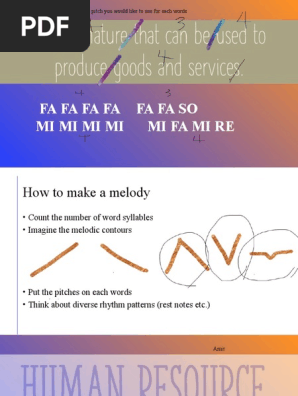 how to make a melody
