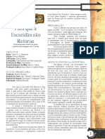 D&D 3.5 - Pra Que A Escuridão Não Retorne PDF