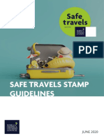 SafeTravels Stamp Guidelines