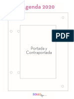 Plantilla Agenda Shaker 2020 Descargable PDF de SCRAPtips v1.0 PDF