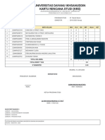 Kartu Rencana Studi - 18640033 PDF