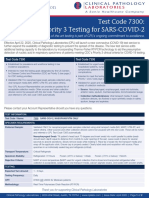 Test Code 7300: CDC Priority 3 Testing For SARS-COVID-2