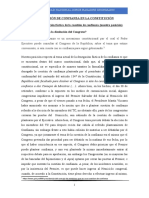 La Cuestión de Confianza en La Constitución