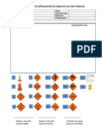 Formato de Señalización de Obras en Las Públicas