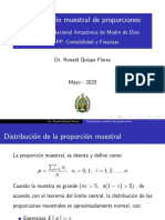 Distribución Muestral de Proporciones