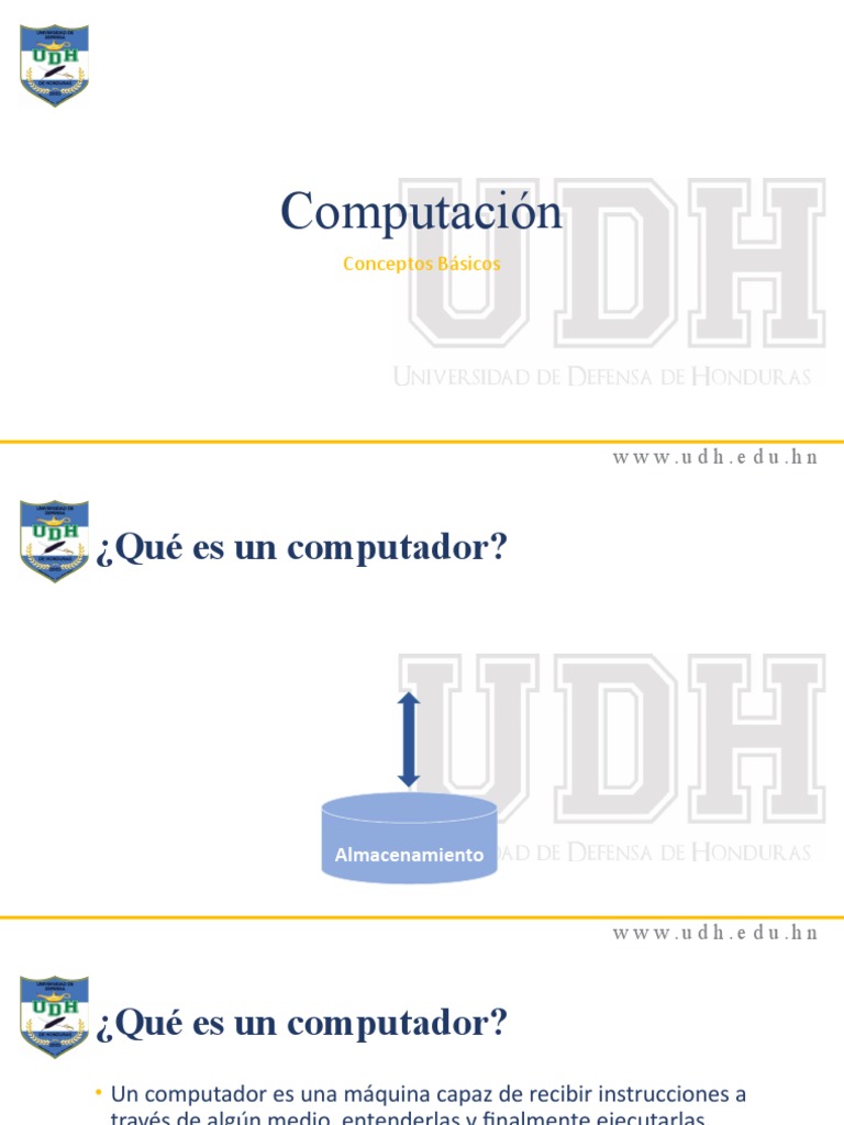 Conceptos Básicos de Computación | PDF | Hardware de la computadora ...