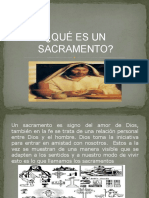 Lo que es un sacramento: 7 signos visibles del amor de Dios