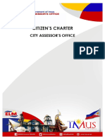 Citizen'S Charter: City Assessor'S Office