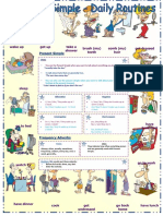 Present Simple Daily Routines Frequency Adverbs