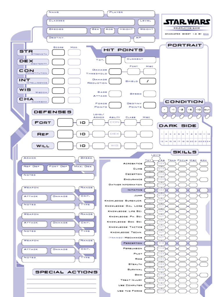 Star Wars Saga Pdf
