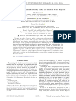 Brazilian Physicists Community Diversity, Equity, and Inclusion: A First Diagnostic