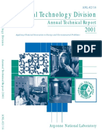 Chemical Technology Division: Annual Technical Report
