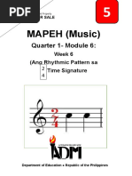 MAPEH (Music) : Quarter 1-Module 6