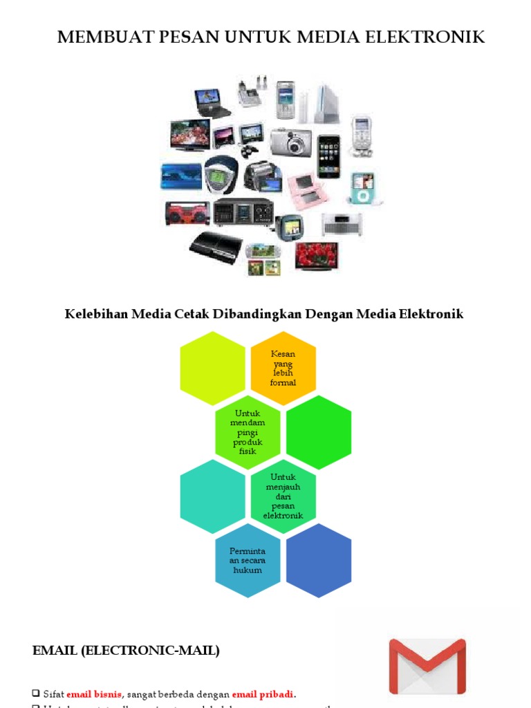 Sesi 4 Membuat Pesan Untuk Media Elektronik | PDF | Komputer