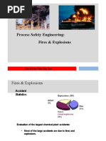 Process Safety Engineering: Fires & Explosions: Univ. of Riau/ Chem. Eng. Dept