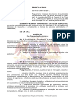 Decreto Lei Publicidade Guarulhos