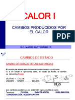 4ta Clase CAMBIOS PRODUCIDOS POR EL CALOR - FUSION - VAPORIZACION - PRESENTACION-2017-1