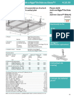 Plafon Nedemontabil - Structur Metalic Dubl Aezat N Acelai Plan - Glasroc F Ridurit - 2x20 MM