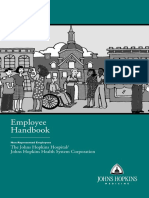 Employee Handbook: The Johns Hopkins Hospital/ Johns Hopkins Health System Corporation