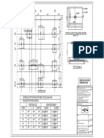 Typical Plan of Isolated Footing: Isolated Footing Details: Schedule of Footings For SBC of Soil 200 KN/M