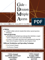 C D M A: Ode - Ivision Ultiple Ccess