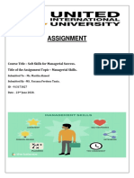 ASSIGNMENT - Soft Skills PDF