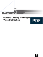Canon Network Camera Server VB150 Guite To Creating Web Pages For Video