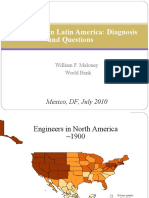 Innovation in Latin America: Diagnosis and Questions: Mexico, DF, July 2010