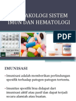 Farmakologi Sistem Imun Dan Hematologi PDF