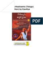 Kautilyas Arthashastra Telugu Telugu Edition by Kautilya20191125 18460 10wvj4f PDF