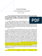 Larrere Environnement PDF