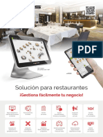 TPV Android restaurante gestión 15.6 pantalla