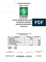 LAPORAN KEUANGAN TPQ AL-FALAH 2020