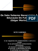 Edgar Morin - Os Sete Saberes PDF