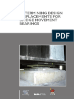 Determining Design Displacements For Bridge Movement Bearings