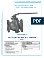 Valvulas de Bola Flotante-Bf B8-Uniflow-Manual de Instalacion-Sp-Iom20 16 PDF