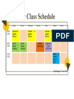 My Class Schedule KECE Mei 2020