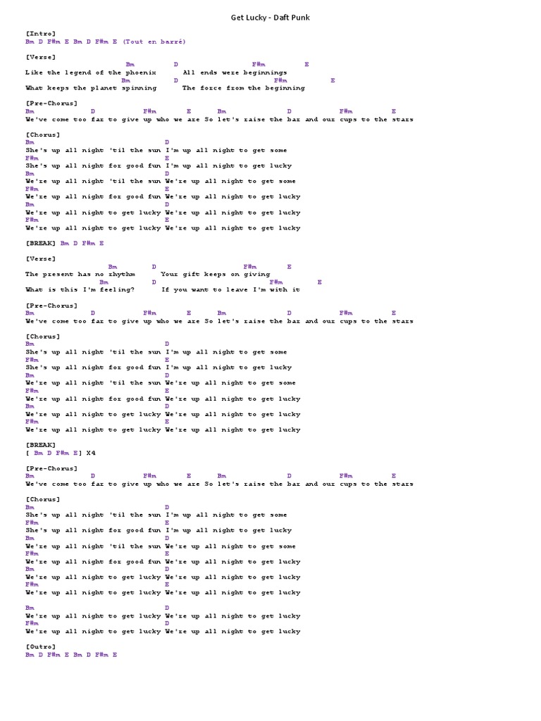daft-punk-get-lucky-pdf-song-structure-singles