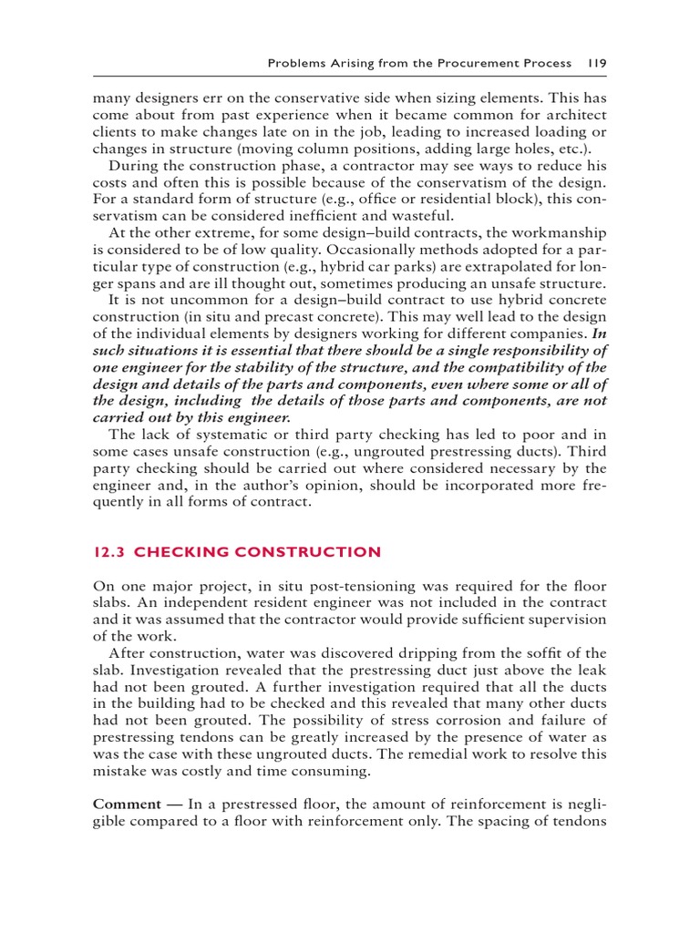 Failures in Concrete Structures - Case Studies in Reinforced and ...