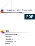 Structured Web Documents in XML