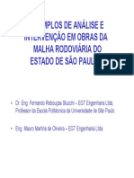 EXEMPLOS DE ANÁLISE E INTERVENÇÃO EM OBRAS R3