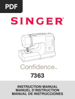 SINGER Confidence 7363 Sewing Machine