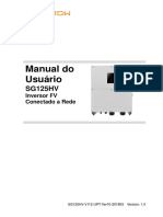 Manual Do Usuário - SG125HV V112 PT