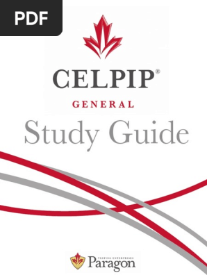 CELPIP STUDY GUIDE