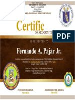 Editable Certificate Design