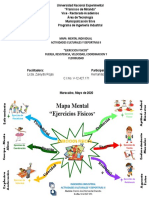 Actividad I Mapa Mental Ejercicios Fisicos