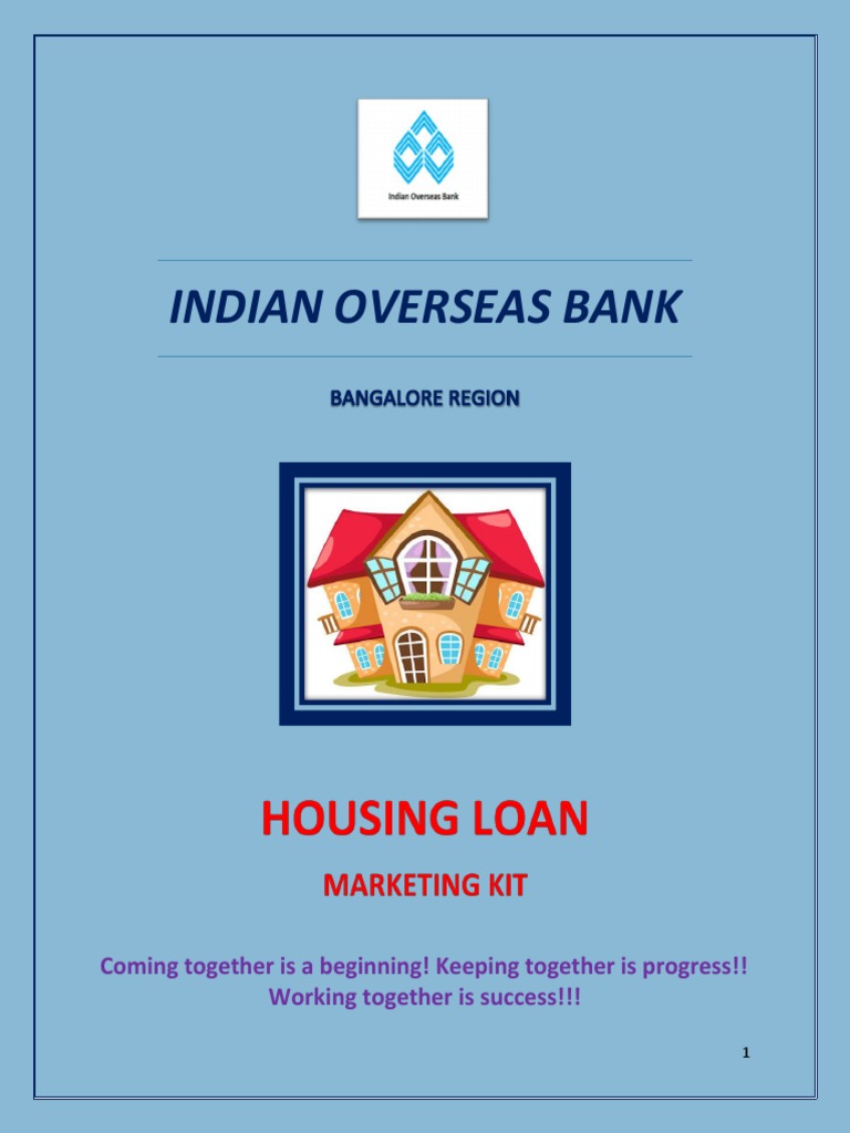 Housing Loan Marketing Kit PDF Loans Mortgage Loan