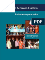 Fabiola Morales Castillo - Labor Parlamentaria 2006-2008