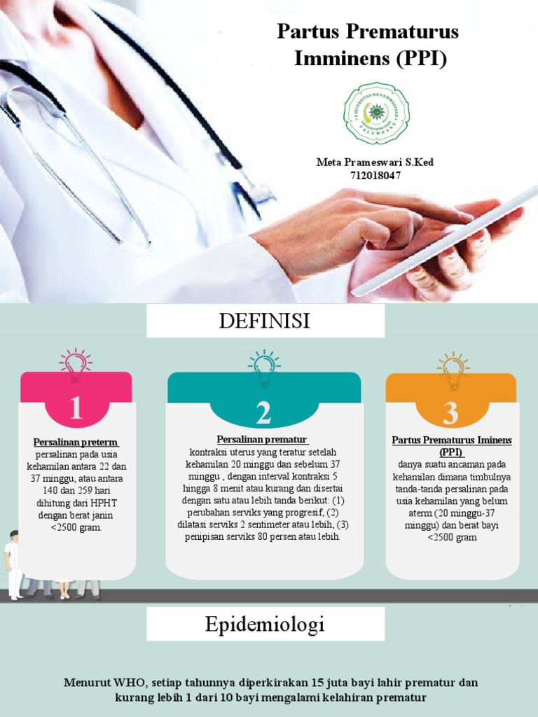 Partus Prematurus Imminens | PDF