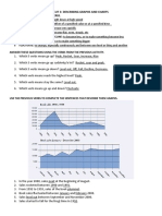 Cut 3: Describing Graphs and Charts: Write The Definition For These Verbs